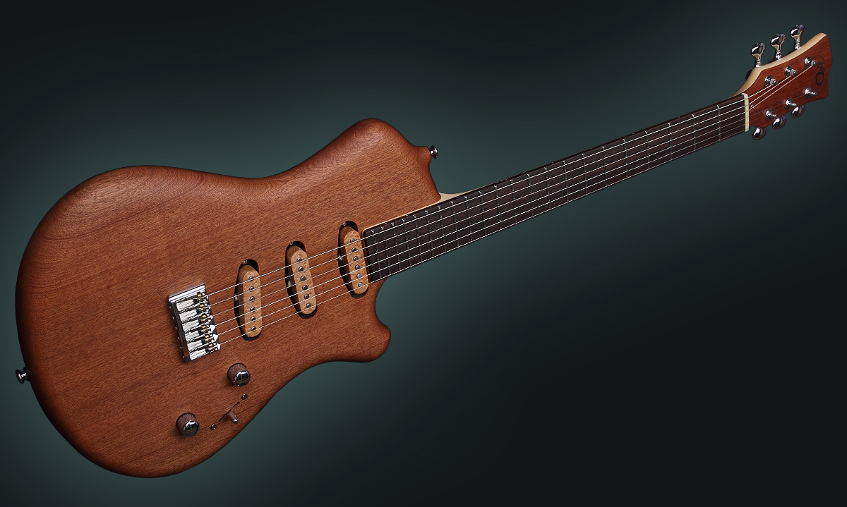 Pandora Junior IOI (11), 6-string custom guitar - Picture full Guitar Body