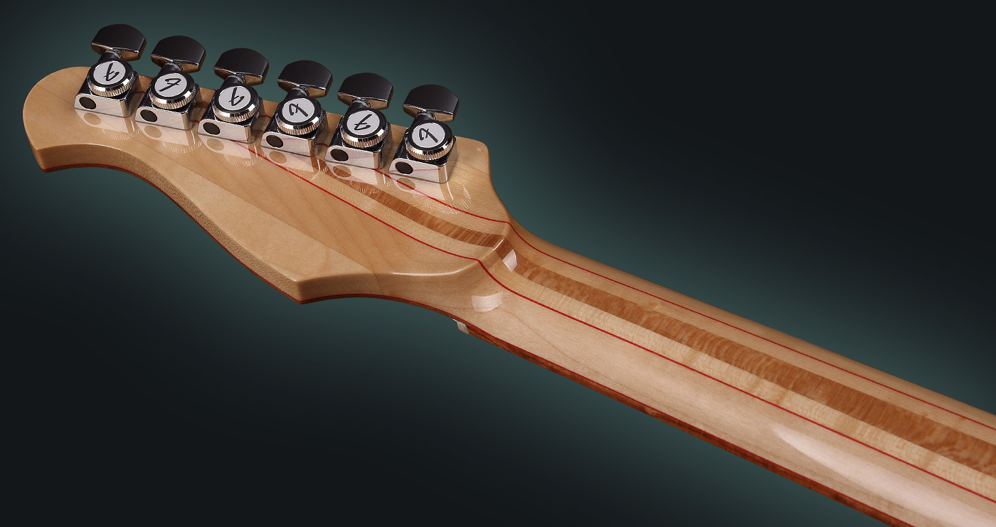 exotic wood electric guitar