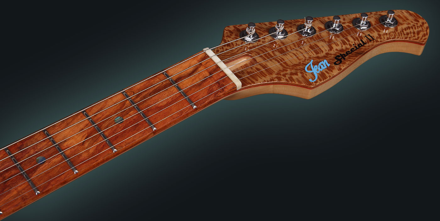 exotic wood electric guitar