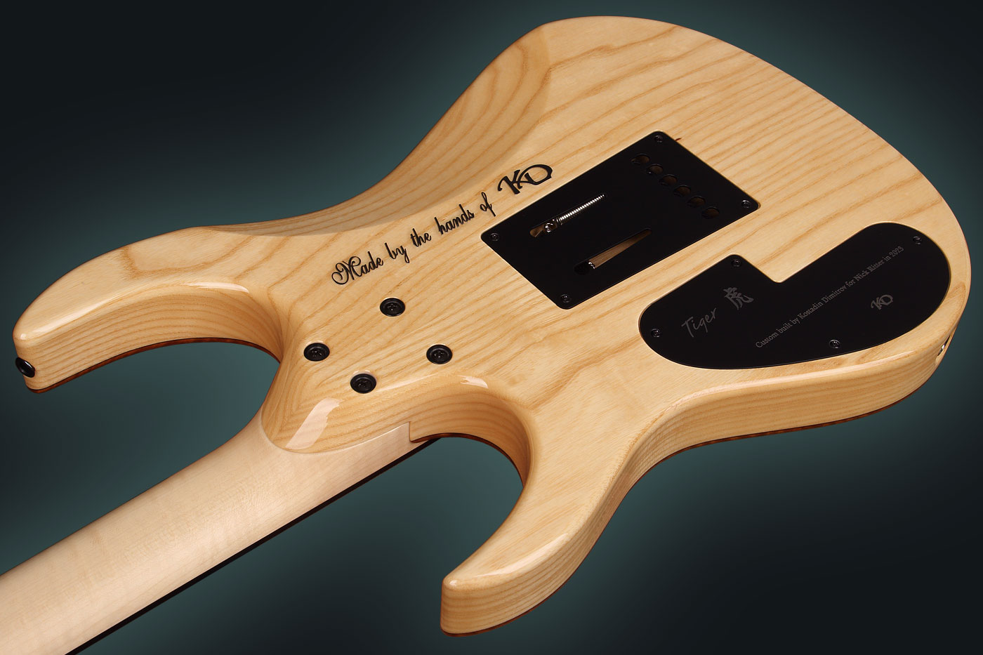 The “Tiger” superstrat guitar