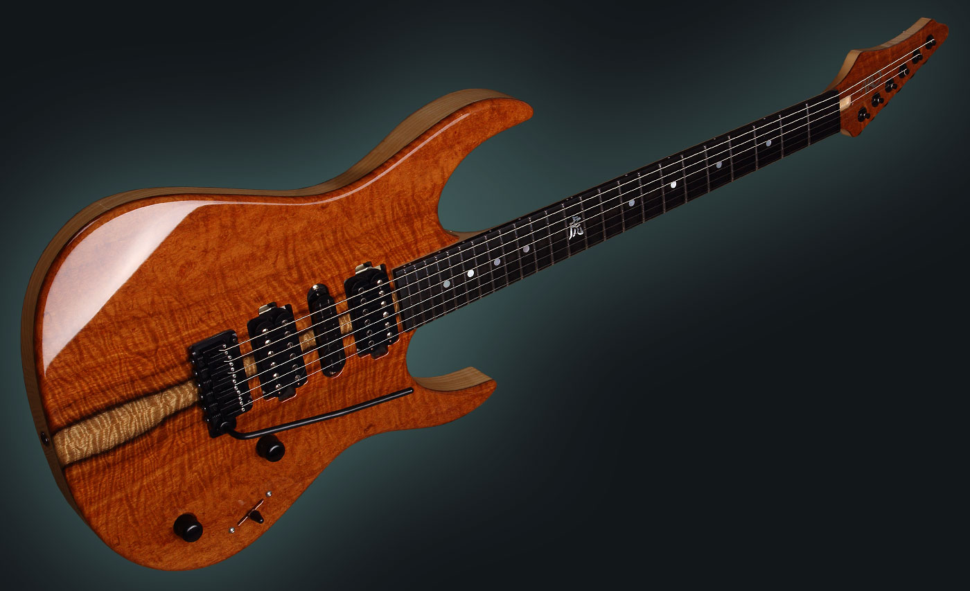 The “Tiger” superstrat guitar