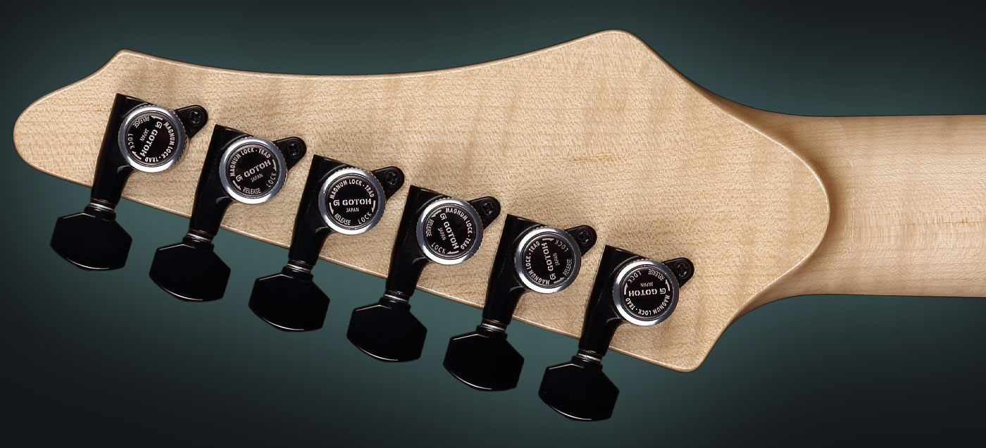 The “Tiger” superstrat guitar