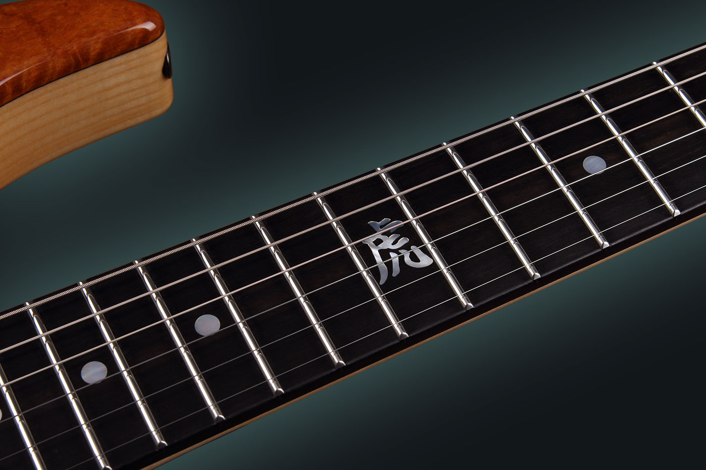 The “Tiger” superstrat guitar