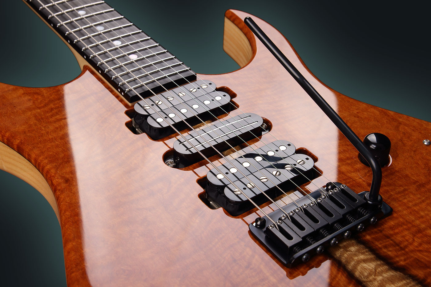 The “Tiger” superstrat guitar