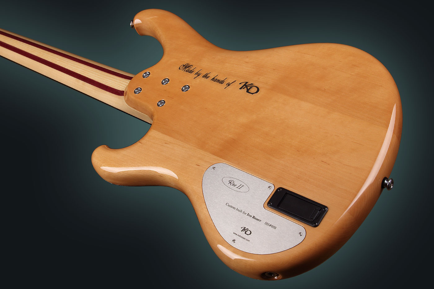 Fanned Fret Bass "REV II"Multiscale